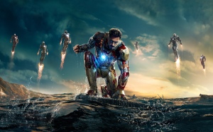 Tony Stark rallies his troops in this official concept art.