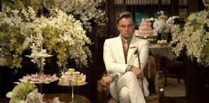 DiCaprio channels his inner Gatsby. 